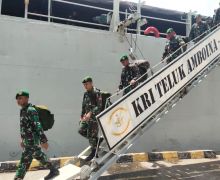 KRI Teluk Amboina-503 Debarkasi Pasukan Purnatugas Satgas Timor Leste - JPNN.com