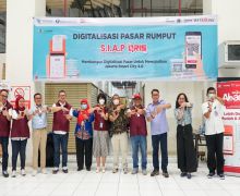 Bank DKI Terapkan Pembayaran Nontunai di Pasar Rumput, Begini Fasilitasnya - JPNN.com