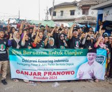 Kowarteg Bersama Warga Depok Mendeklarasikan Dukungan kepada Ganjar Pranowo - JPNN.com