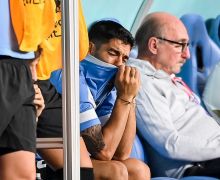 Tangisan Luis Suarez Iringi Kegagalan Uruguay ke 16 Besar Piala Dunia 2022 - JPNN.com