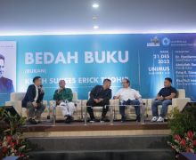 Buku Kisah Erick Thorir dari Masa Kecil hingga Jadi Menteri Dibedah di Unimus - JPNN.com