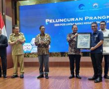 Pos Indonesia Bersama BNPP Luncurkan Prangko Seri PLBN 2022 - JPNN.com