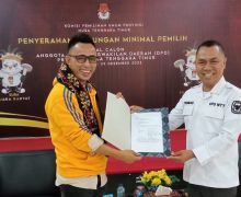 Alumnus PMKRI Cabang Kupang Ini Resmi Mendaftar Jadi Bakal Calon Anggota DPD RI Dapil NTT - JPNN.com