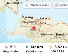 Info Terkini BPBD Soal Dampak Gempa Magnitudo 5 yang Mengguncang Kota Bogor - JPNN.com