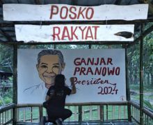 GMC Jatim Membangun Posko Rakyat dan Mural Ganjar Pranowo di Bojonegoro - JPNN.com