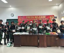 Satgas Pamtas RI-Malaysia Menggagalkan Penyelundupan 20,8 Kg Sabu-Sabu - JPNN.com