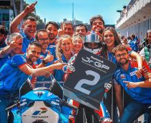 Pembalap Pertamina Mandalika SAG Racing Team Naik Podium di Moto2 European Estoril Portugal - JPNN.com