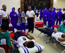 Peringati Hari Hidrografi Dunia Ke-102, TNI AL Gelar Donor Darah - JPNN.com