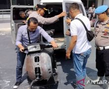 Minibus Berisi Motor Vespa Milik Warga Bogor Dicuri, Ditemukan di Sebuah Bengkel Cianjur - JPNN.com