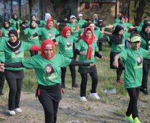 Relawan Sintawati Adakan Senam Sehat dan Baksos di Jaksel - JPNN.com