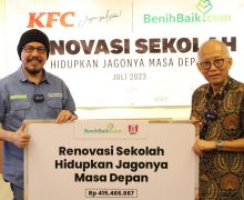 KFC Salurkan Donasi Rp 415 Juta untuk Renovasi Sekolah Dasar di Banjarwangi - JPNN.com