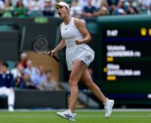 Wimbledon 2023: Wanita Ukraina yang Baru Melahirkan Itu Memukul Nomor 1 Dunia - JPNN.com