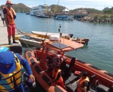 Kapal Pinisi Berpenumpang 17 Orang Patah Kemudi di Labuan Bajo - JPNN.com