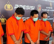 Polrestabes Palembang Tangkap Lima Tersangka Penggelapan Pupuk Non Subsidi - JPNN.com