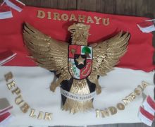 Semarakkan Hari Kemerdekaan Indonesia, Bake House Palembang Buat Kue Burung Garuda - JPNN.com