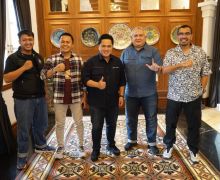 Pendiri The Jakmania Acungi Jempol Kepemimpinan Erick Thohir di PSSI - JPNN.com