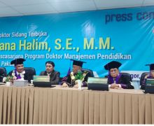 Nana Halim Jadi Doktor Manajemen Pendidikan ke-230 di Universitas Pakuan - JPNN.com