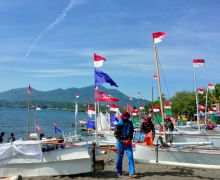 140 Nelayan Beraksi, Lomba Perahu Layar Sukses Digelar di Manado - JPNN.com