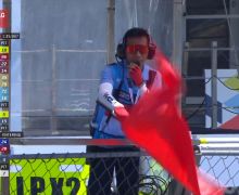 Bendera Merah Berkibar di Sirkuit Mandalika, 2 Pemimpin Klasemen Kecelakaan - JPNN.com