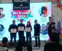 Seniman Muda Berbakat Bicara Seni untuk Semua di Faber-Castell Art Festival 2023 - JPNN.com