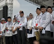 Menteri dan Elite Politik Hadiri Aksi Bela Palestina, Anies Dapat Sambutan Paling Meriah - JPNN.com