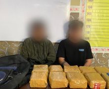 2 Penyelundup Narkoba di Jalur tak Resmi Perbatasan RI-Malaysia Ditangkap, Sebegini Barang Buktinya - JPNN.com