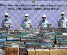 Bea Cukai Musnahkan Jutaan Batang Rokok Ilegal Hasil Penindakan di Jawa Timur - JPNN.com