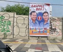 Billboard Gaspoll Bro! Prabowo-Gibran di Depok Menarik Perhatian Warga - JPNN.com