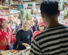 Istri Ganjar Pranowo Blusukan ke Pasar di Serang, Ini Tujuannya - JPNN.com