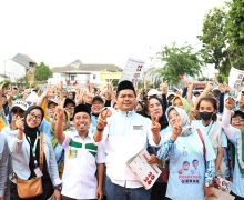 Gelar Apel di Bekasi, Samawi Lepas Sukarelawan Pemenangan Prabowo-Gibran - JPNN.com