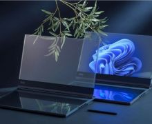 Lenovo Pamer Laptop dengan Layar Transparan di MWC 2024 - JPNN.com