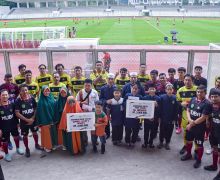 Gelaran Harlah ke-2 SeeJontor FC Dihiasi dengan Tali Kasih dan Peluncuran Jersei MUBA - JPNN.com