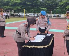 Polrestabes Palembang Gelar Sertijab 8 Pejabat Utama, Eks Kasubbid Penmas Jadi Kasat Lantas - JPNN.com
