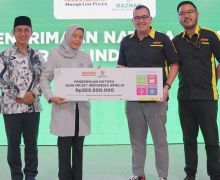 BAZNAS Salurkan Bantuan Natura Rp 369 Juta dari MR. DIY Indonesia - JPNN.com