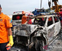 Kecelakaan di Jalur Mematikan KM 58, Pakar Ungkap Pemicu Mobil Terbakar - JPNN.com