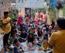 TBM Bukit Duri Bercerita Gelar Buka Puasa Bersama dan Pertunjukan Sulap, Seru Banget - JPNN.com