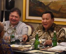 Bertemu Airlangga Bahas Nama Menteri? Prabowo Bilang Begini - JPNN.com