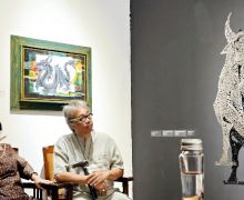 Komentar Megawati Saat Hadiri Pameran Melik Nggendong Lali Karya Butet - JPNN.com