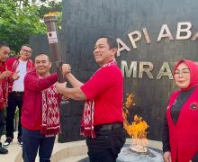 PDIP Lepas Obor Api Mrapen untuk Dibawa ke Arena Rakernas di Jakarta - JPNN.com