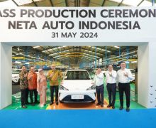 NAI Resmi Memulai Produksi NETA V-II di Bekasi, Siap Geber 10 Ribu Unit Tahun Ini - JPNN.com