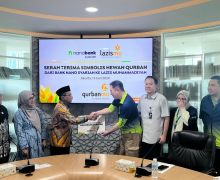 Nanobank Syariah Salurkan Hewan Kurban ke LAZIS Muhammadiyah - JPNN.com
