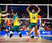VNL 2024 Putra: Brasil Masuk Perempat Final, 4 Negara Berebut 1 Tiket Tersisa - JPNN.com