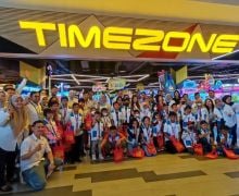 Timezone Tebar Kebahagiaan Bersama Anak-Anak Penderita Kanker di HAN - JPNN.com