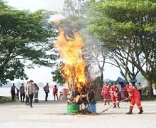 Pelatihan Penanganan Kebakaran Lahan & Hutan Selesai, TNI dan Polri Akan Disebar di Daerah Rawan Karhutla - JPNN.com
