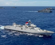 KRI REM-331 dan Puluhan Kapal Perang Negara Sahabat Sukses Menjaga Keamanan Laut Internasional - JPNN.com