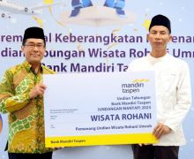 Bank Mandiri Taspen Berangkatkan Nasabah Pemenang Undian Umroh - JPNN.com