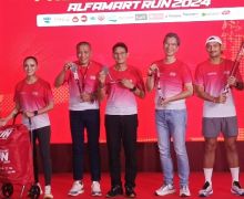 Ibnu Jamil & Ririn Ekawati Ikut Alfamart Run 2024, Tak Sabar Boyong Tas Troli Isi 30 Kg - JPNN.com