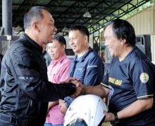 Jasa Raharja Ajak Komunitas Motor Safety Riding & Bersihkan Rambu Lalu Lintas di Tomohon - JPNN.com