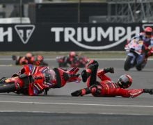 Live Streaming Race MotoGP Inggris & Klasemen Pembalap: Masa, Pecco Jatuh Lagi? - JPNN.com