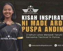 Perjuangan 2 Tahun Bersama Tactical in Police, Ni Made Ardia Puspa Andini Lulus jadi Taruni Akpol - JPNN.com